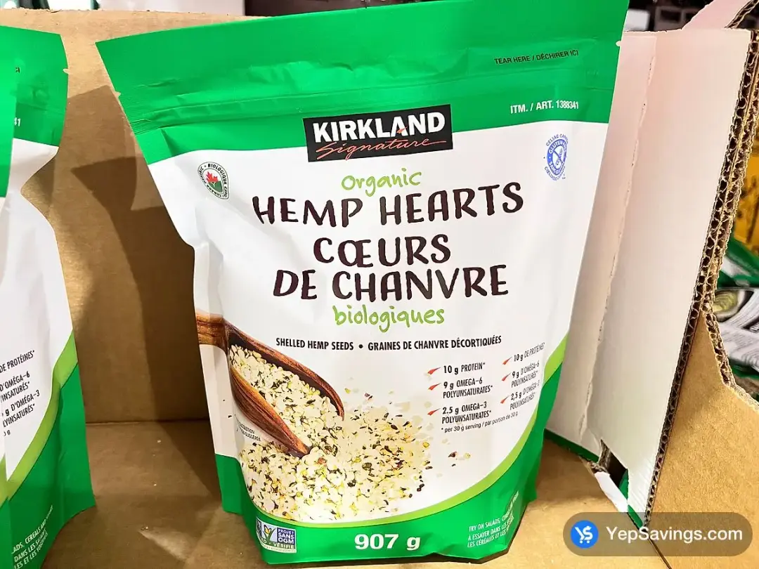 KIRKLAND SIGNATURE HEMP HEARTS 907 g - Costco Canada (ITM 1388341)