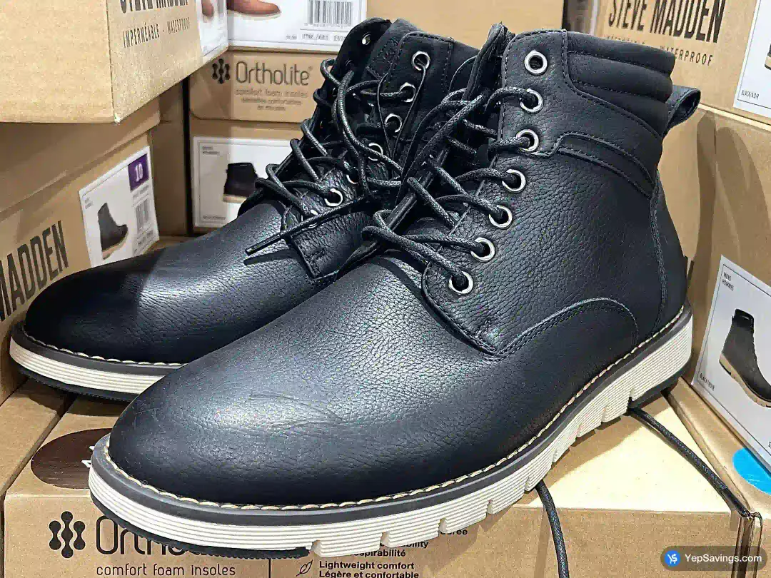 STEVE MADDEN BOOT + MENS SIZES 8-13 - Costco Canada (ITM 1916449)