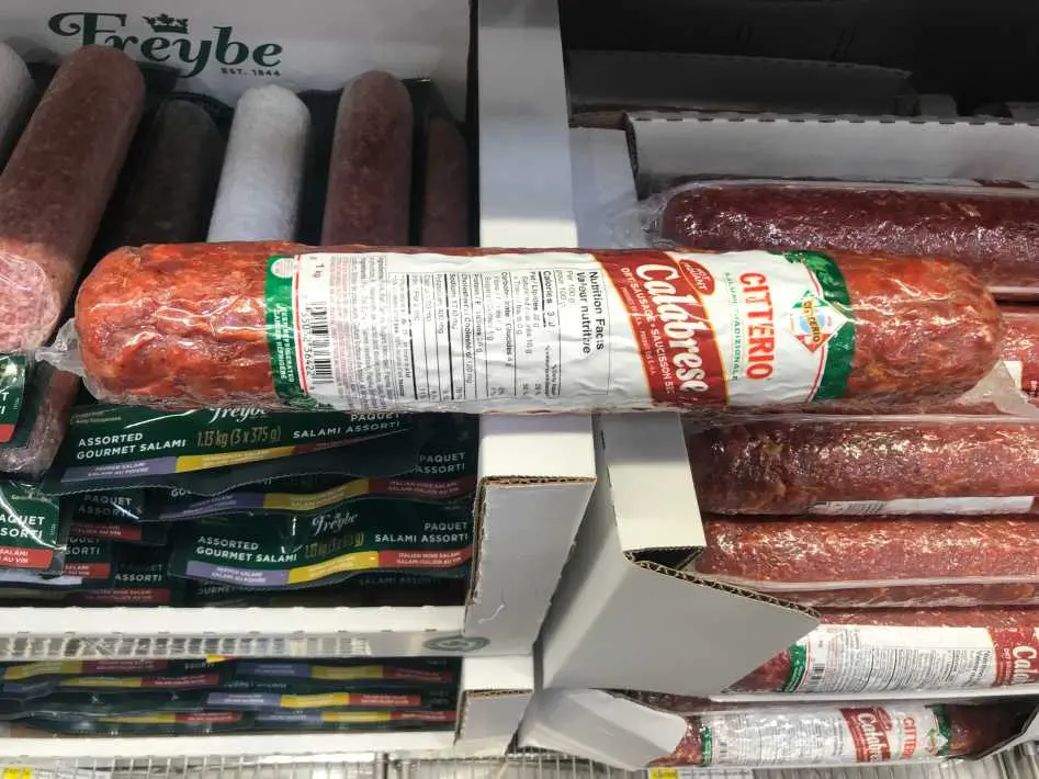 CITTERIO CALABRESE SALAMI 1 kg - Costco Canada (ITM 114081)