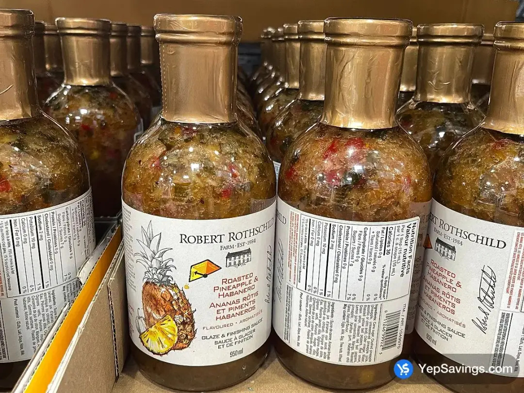 ROBERT ROTHSCHILD PINEAPPLE HABANERO BBQ 950 mL - Costco Canada (ITM 1049970)