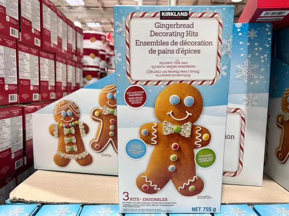 KIRKLAND SIGNATURE GINGERBREAD KITS 755 g - Costco Canada (ITM 1202525)