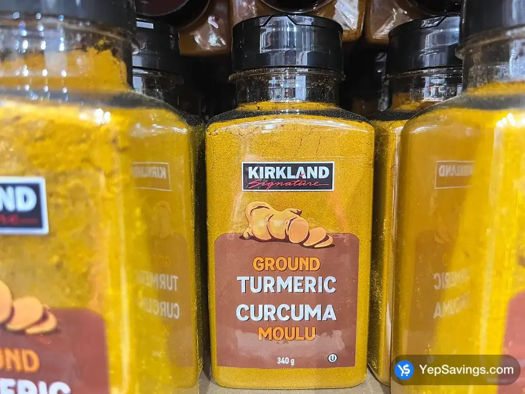 KIRKLAND SIGNATURE GROUND TURMERIC 340 g - Costco Canada (ITM 1157899)