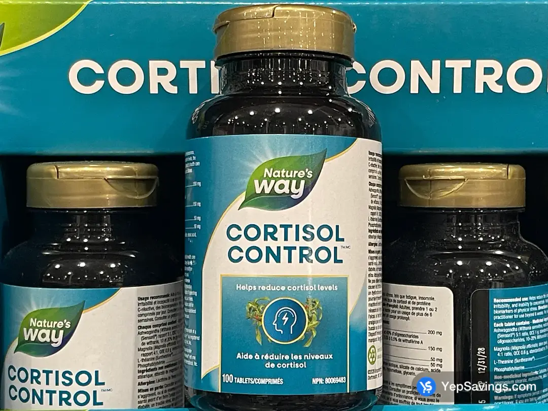 NATURE'S WAY CORTISOL CONTROL 100 TABLETS - Costco Canada (ITM 2001849)