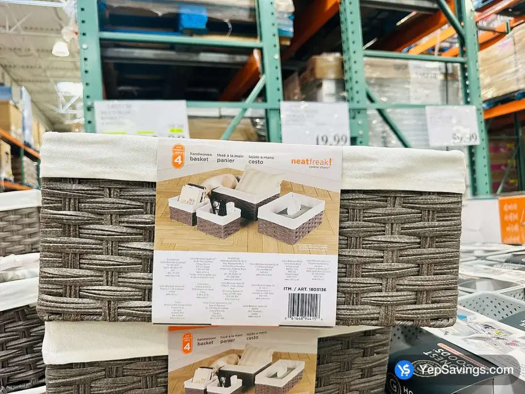 NEATFREAK BASKETS 4 PIECES - Costco Canada (ITM 1803136)