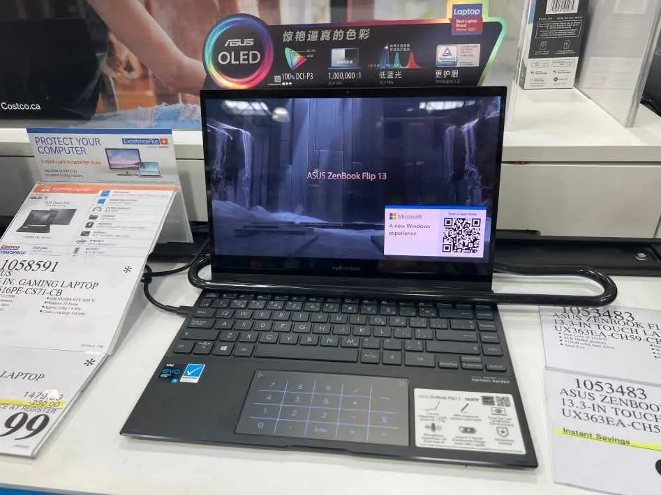ASUS ZENBOOK FLIP 13.3-IN TOUCH LAPTOP UX363EA-CH59-CB - Costco Canada (ITM 1053483)