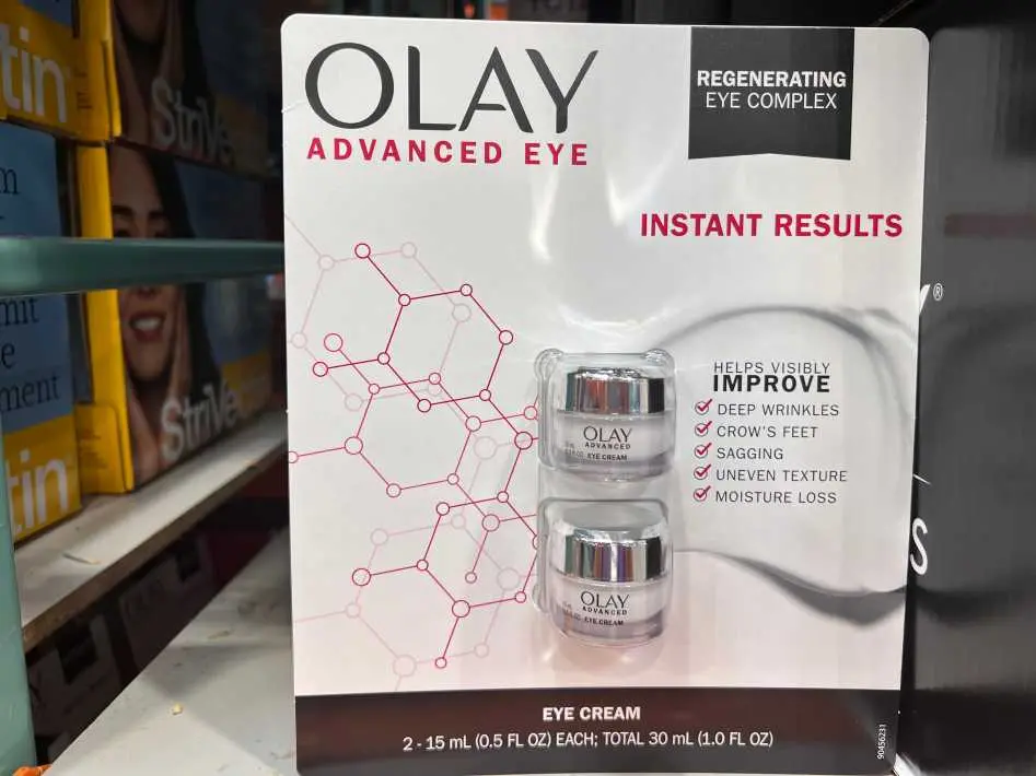 OLAY ADVANCED EYE CREAM 2 x 15 mL - Costco Canada (ITM 1677463)