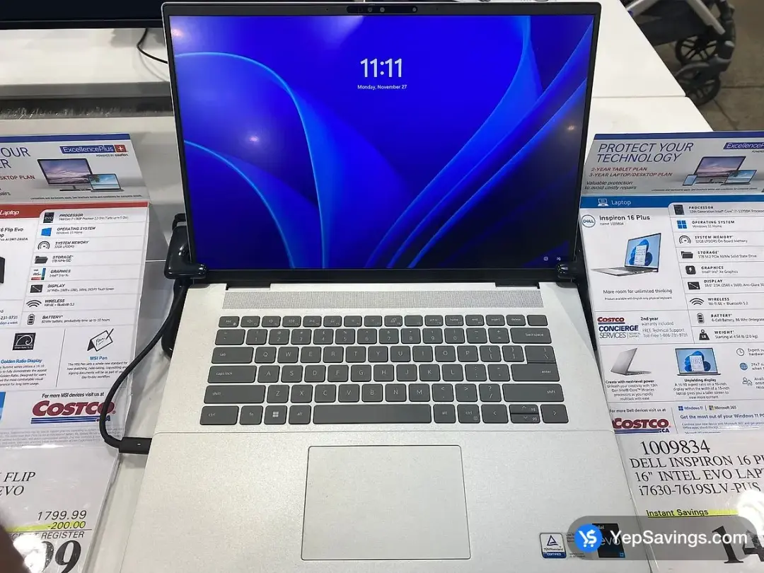 DELL INSPIRON 16 PLUS 16 " INTEL EVO LAPTOP i7630-7619SLV - PUS - Costco Canada (ITM 1009834)