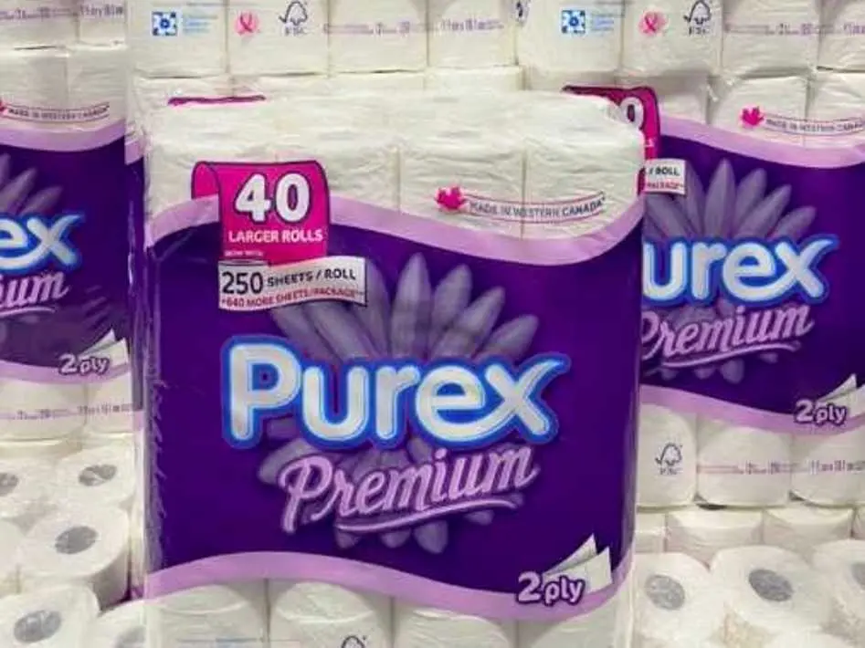 PUREX BATHROOM TISSUE 40 ROLLS X 250 SHEETS - Costco Canada (ITM 4458722)