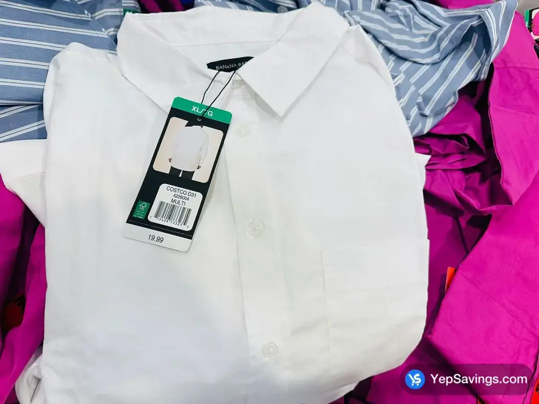 BANANA REPUBLIC OVERSIZED SHIRT + LADIES SIZES XS - XL - Costco Canada (ITM 4226002)