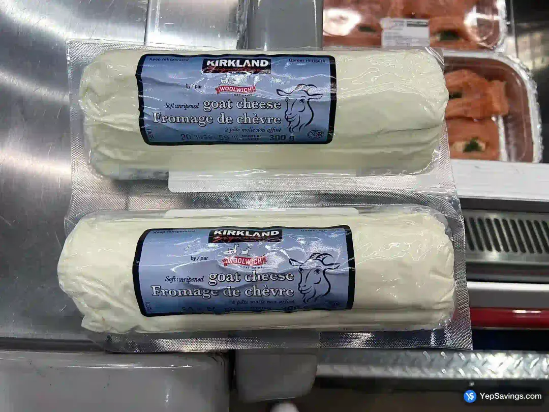 KIRKLAND SIGNATURE GOAT CHEESE 2X300 g - Costco Canada (ITM 432063)