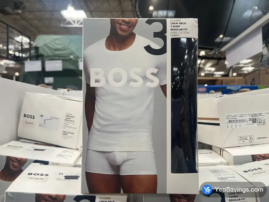 HUGO BOSS T - SHIRT 3PK MENS SIZES M - ONLY - Costco Canada (ITM 1012016)