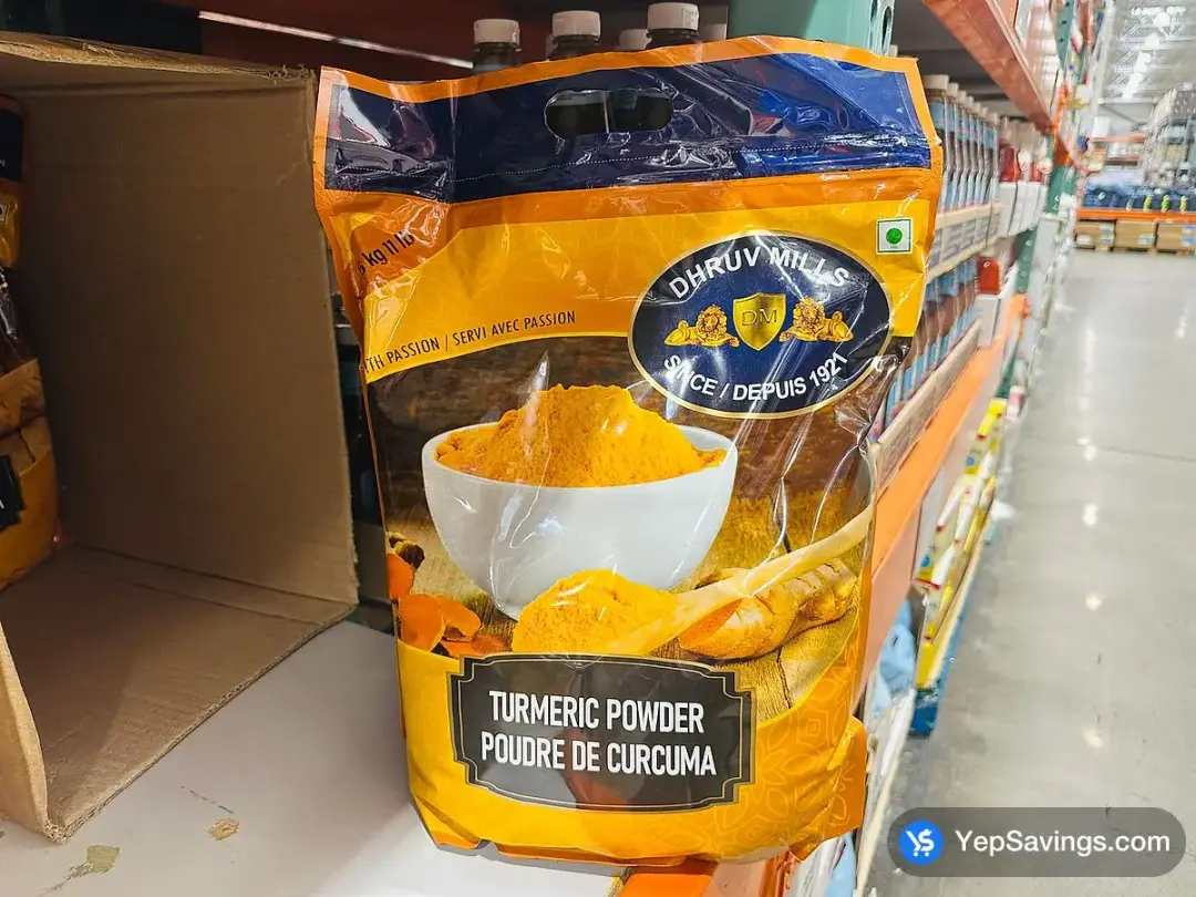 DHRUV TURMERIC POWDER 5 kg - Costco Canada (ITM 1043056)
