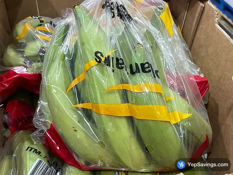 Costco PLANTAIN PRODUCT OF COLOMBIA 2.27 kg / 5 lb