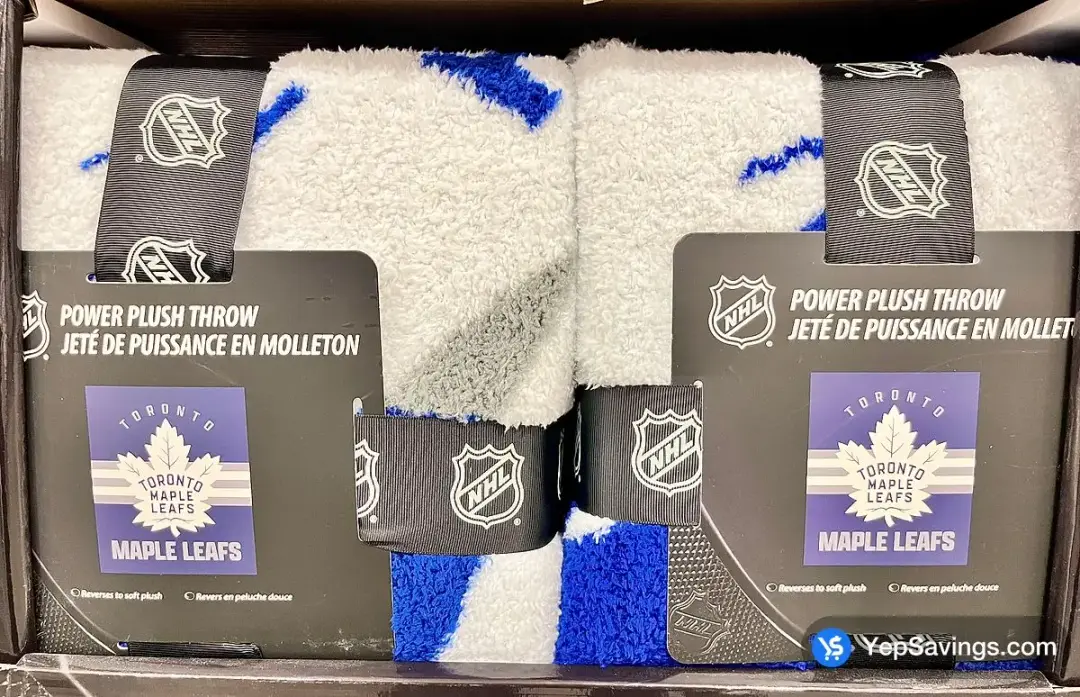 NHL PLUSH THROW 50 " X 60 " - Costco Canada (ITM 1808084)