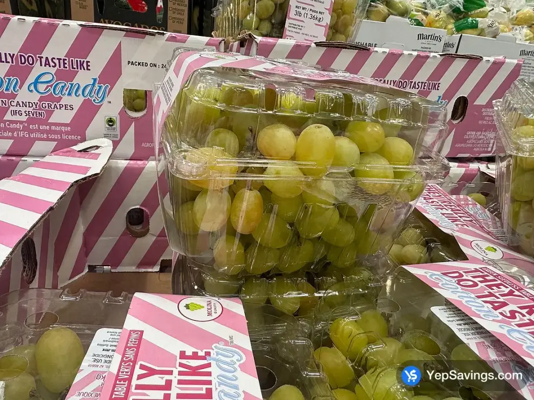 COTTON CANDY GRAPES PRODUCE OF MEXICO - Costco Canada (ITM 1073076)