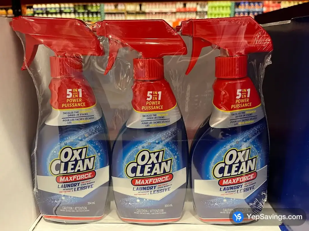 OXI CLEAN MAX STAIN REMOVER 3 x 354 mL - Costco Canada (ITM 1332651)
