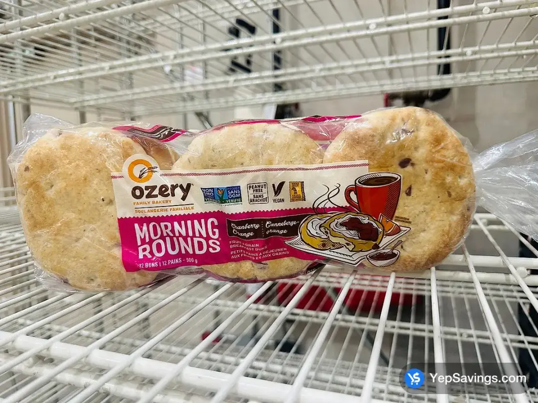 OZERY MORNING ROUNDS CRANBERRY ORANGE 900 g - Costco Canada (ITM 102742)