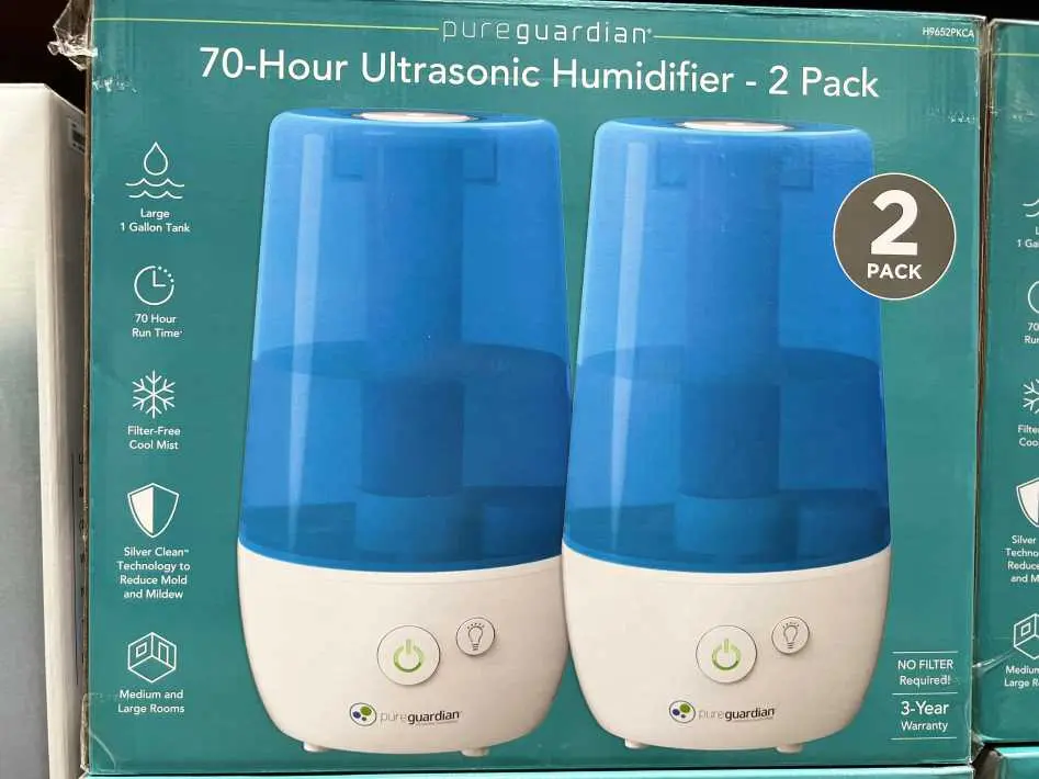 PUREGUARDIAN ULTRASONIC HUMIDIFIER COOL MIST - Costco Canada (ITM 1001689)