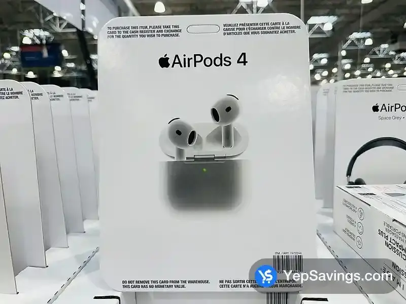 Costco APPLE AIRPODS 4TH GENERATION