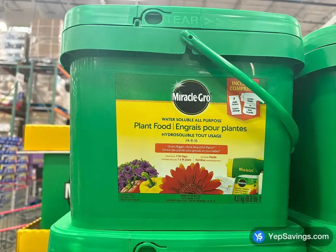 MIRACLE - GRO ALL PURPOSE PLANT FOOD 4KG - Costco Canada (ITM 1262590)