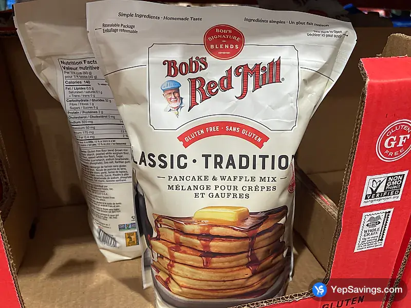 Costco BOB'S RED MILL GLUTEN FREE PANCAKE MIX 2.27 kg