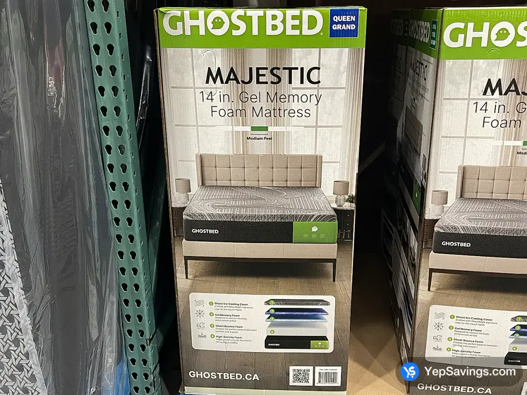 GHOSTBED MAJESTIC QUEEN MATTRESS - Costco Canada (ITM 2500001)