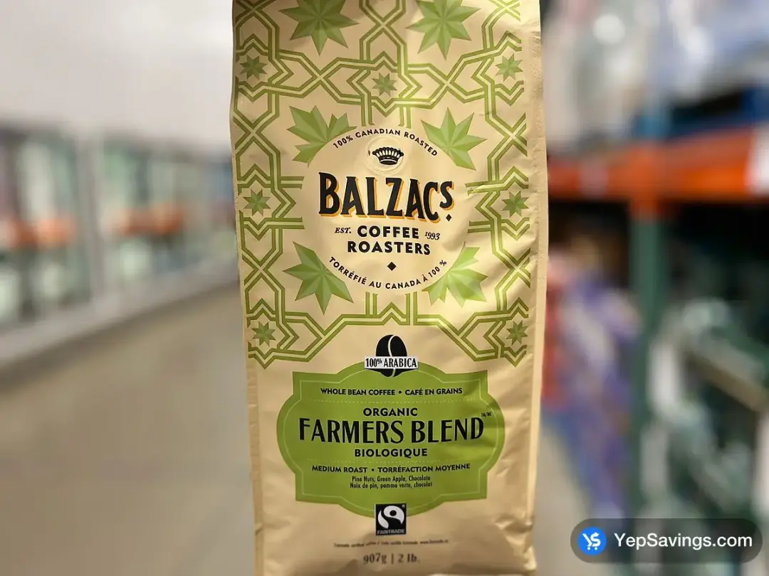 BALZAC'S COFFEE FARMERS BLEND 907 g - Costco Canada (ITM 1452440)