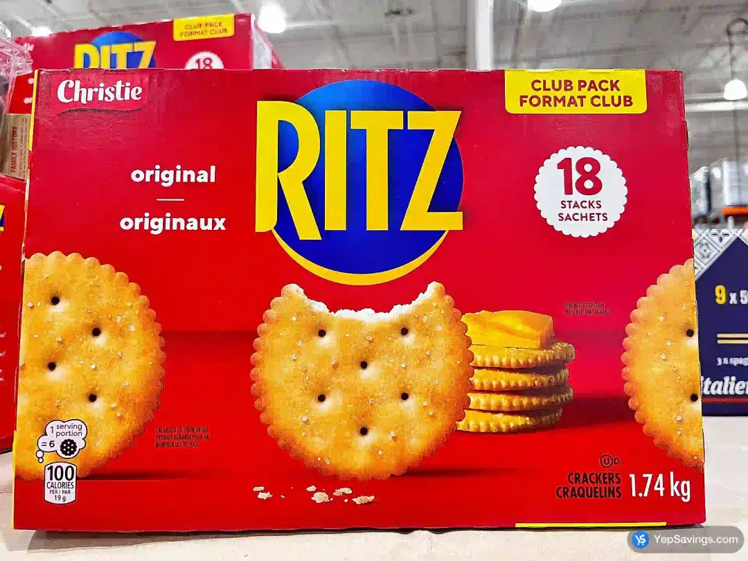 COSTCO CHRISTIE RITZ CRACKERS 1.74 KG
