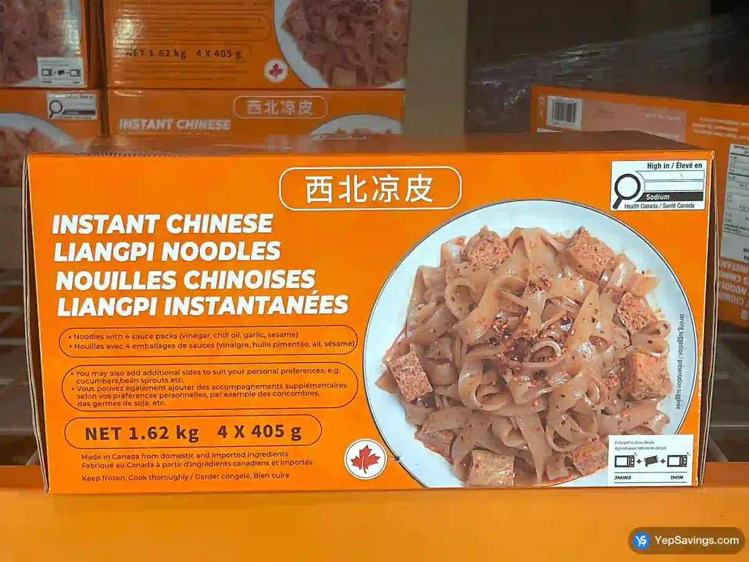 LOVE ME SWEET LIANGPI NOODLES 4 x 405 g - Costco Canada (ITM 1963814)