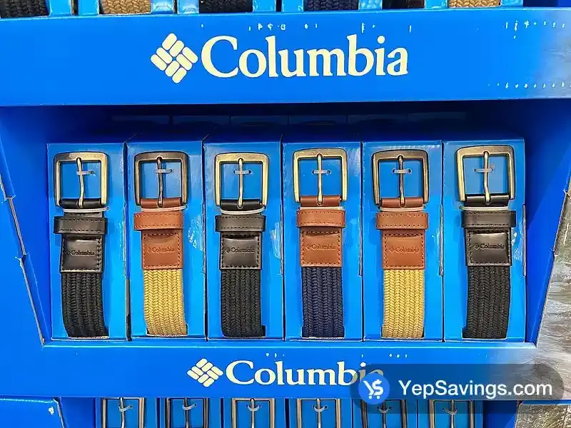 Costco COLUMBIA STRETCH BELT MENS SIZES M - XL