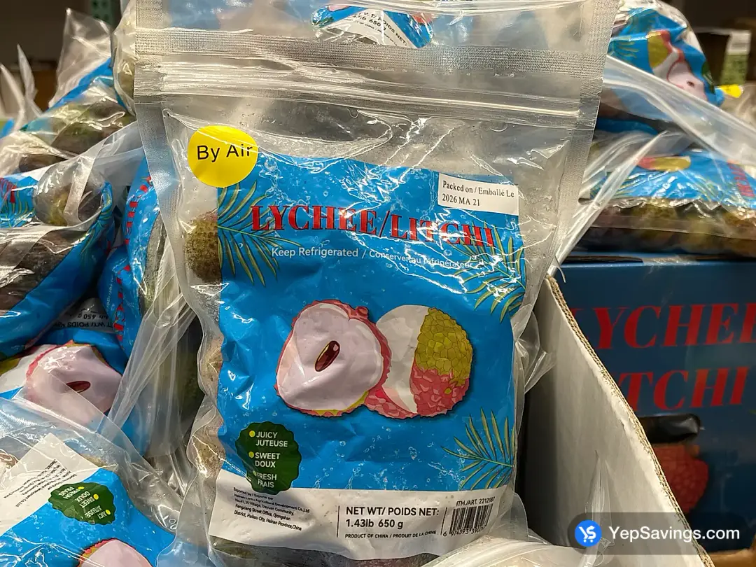 LYCHEE PRODUCT OF CHINA - Costco Canada (ITM 2212187)