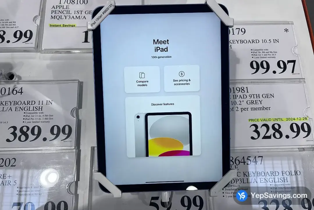 APPLE IPAD 10TH GEN 64GB 10.9 in . Blue - Costco Canada (ITM 2323123)