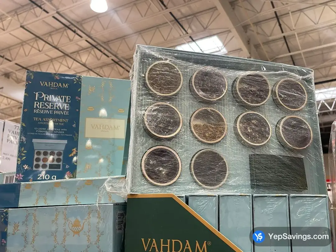 VAHDAM PRIVATE RESERVE TEA 10 pack - Costco Canada (ITM 7746555)