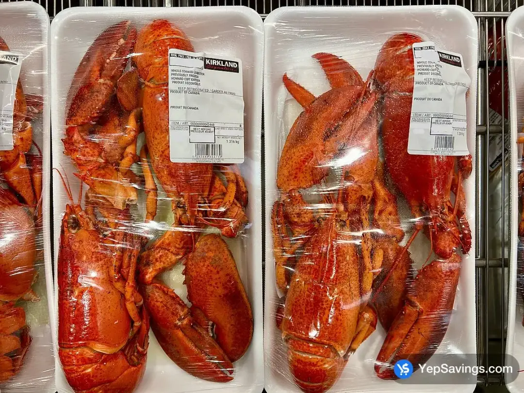 WHOLE COOKED LOBSTER PREVIOUSLY FROZEN - Costco Canada (ITM 42448)