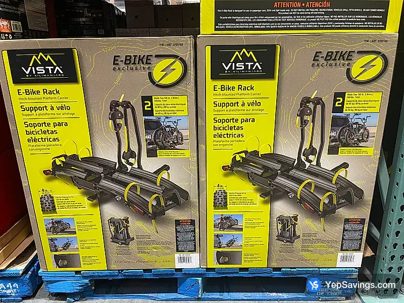 Costco VISTA ELECTRIC BIKE CARRIER HITCH MOUNT