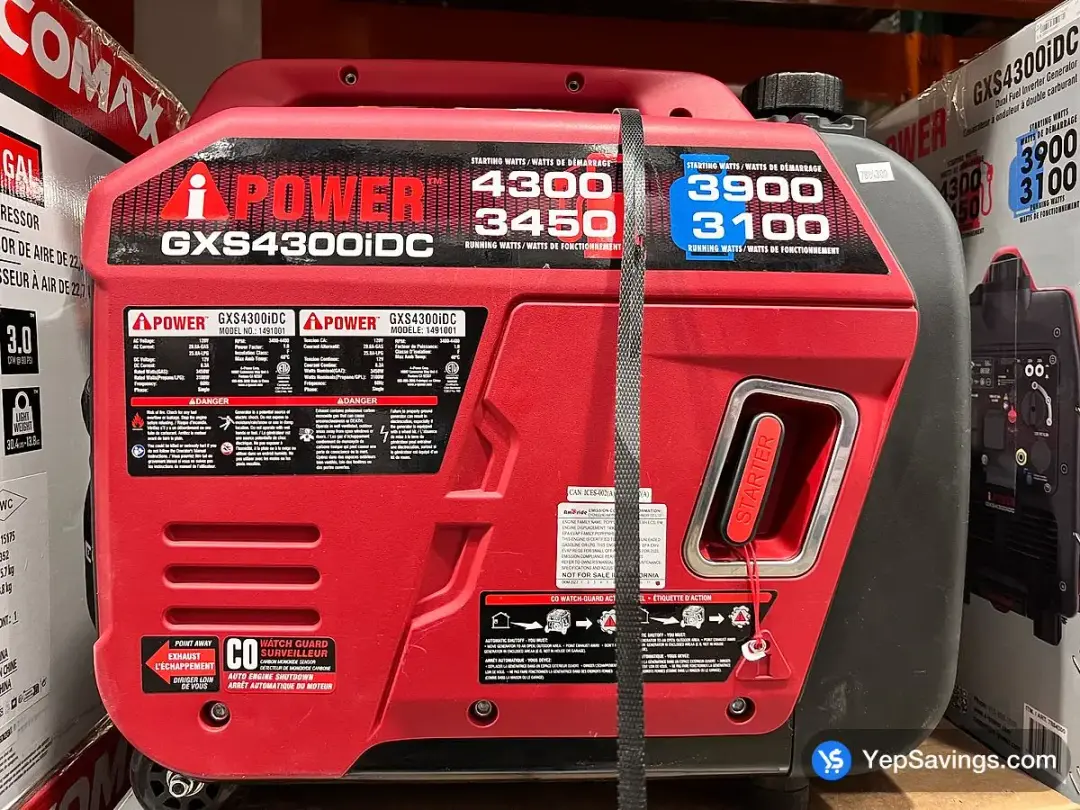 A - IPOWER DUAL FUEL INVERTER 4300W - Costco Canada (ITM 7884300)