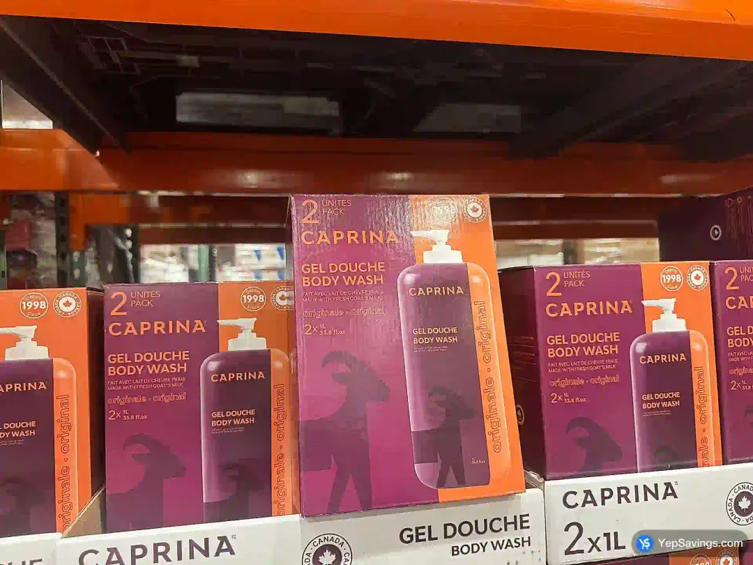CAPRINA ORIGINAL BODY WASH 2x1 L - Costco Canada (ITM 1961662)