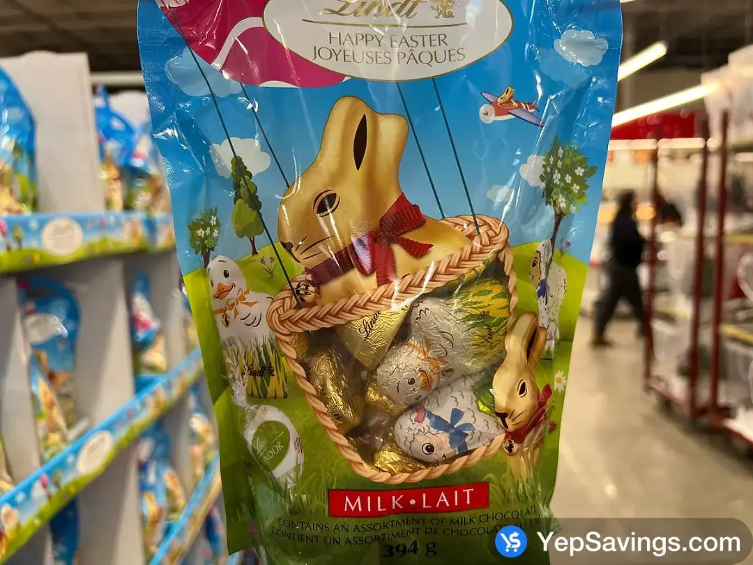LINDT CHOCOLATE EASTER ASSORTMENT 394 g - Costco Canada (ITM 1134250)