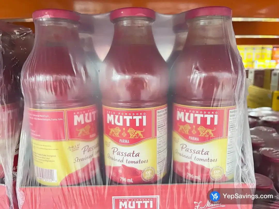 MUTTI PASSATA 6 x 796 mL - Costco Canada (ITM 1086000)
