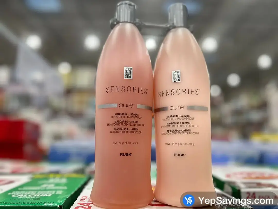 RUSK SENSORIES SHAMPOO & CONDITIONER 2 x 1 L - Costco Canada (ITM 1730820)
