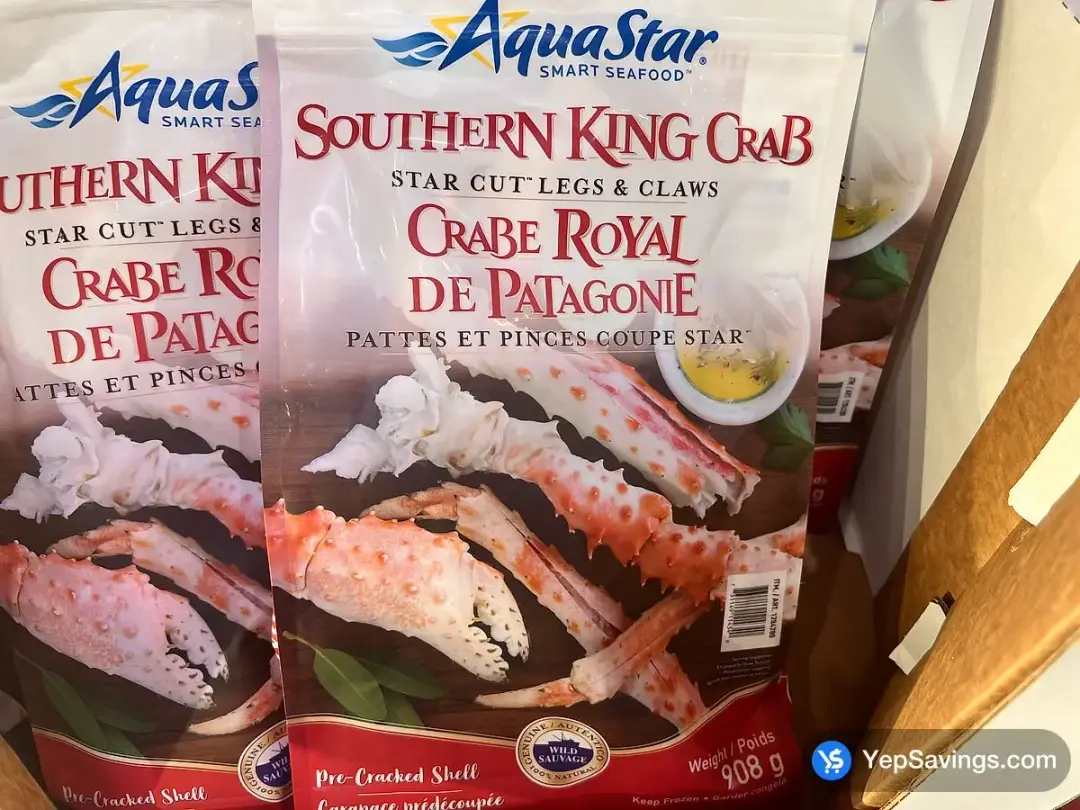 AQUA STAR SOUTHERN KING CRAB 908 g - Costco Canada (ITM 1284280)