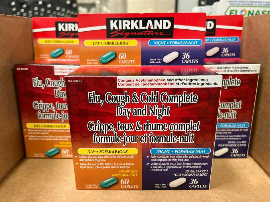 KIRKLAND SIGNATURE COMPLETE DAY / NIGHT 60 + 36 CAPLETS - Costco Canada (ITM 1279456)