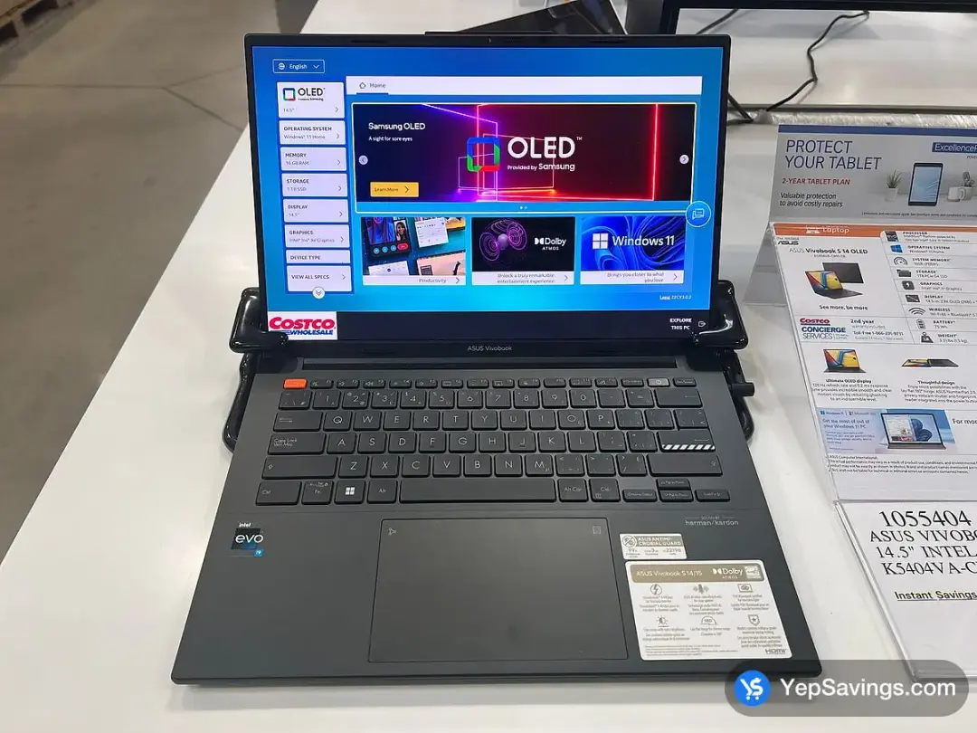 ASUS VIVOBOOK S 14.5 " INTEL EVO LAPTOP K5404VA - CB91 - CB - Costco Canada (ITM 1055404)