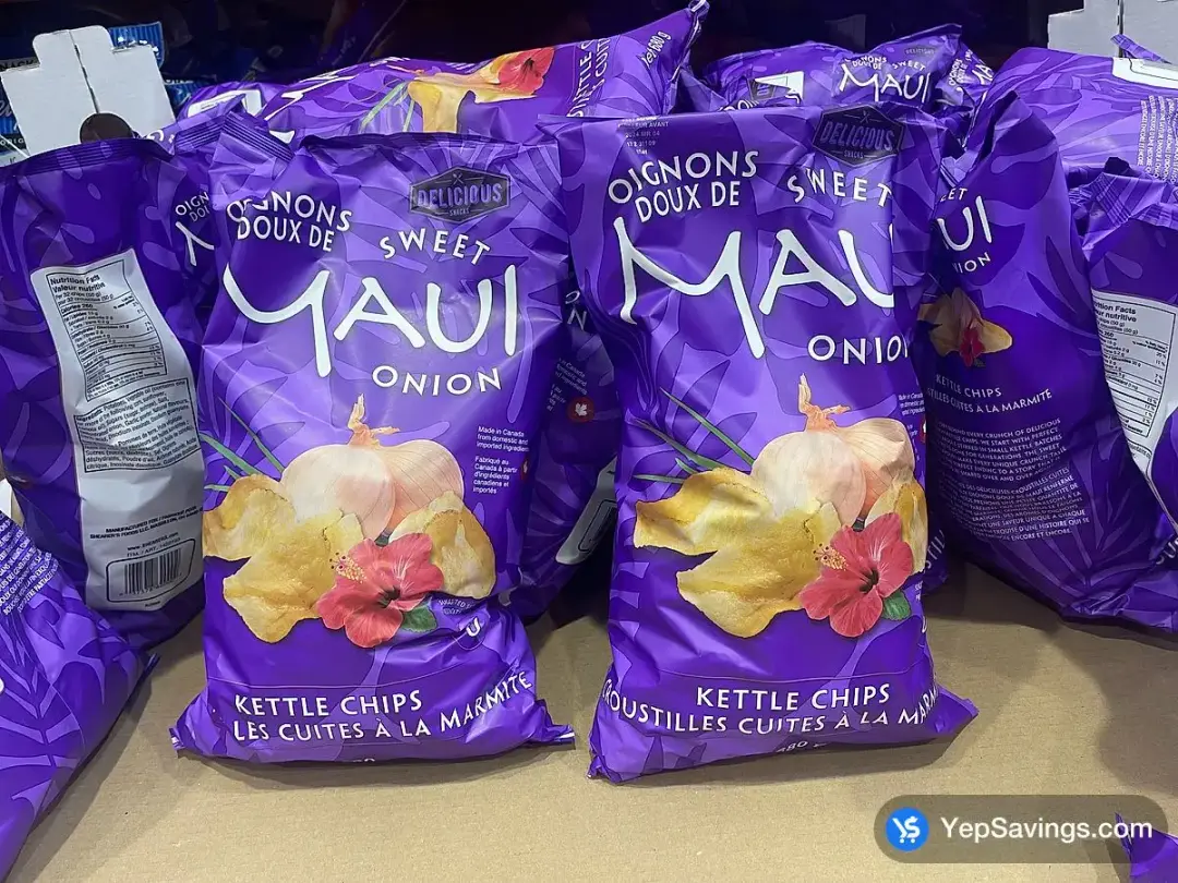 DELICIOUS SNACKS SWEET MAUI ONION 680 g - Costco Canada (ITM 1422193)