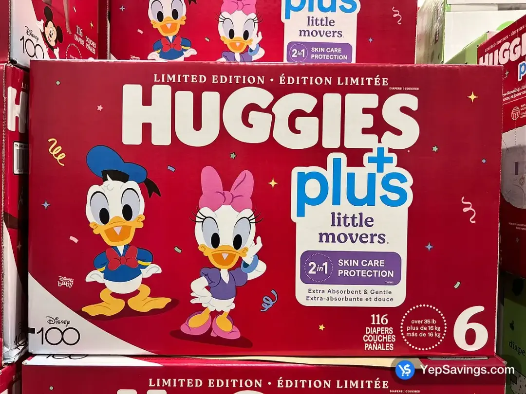 HUGGIES LITTLE MOVERS DIAPERS SIZE 6 PACK OF 116 - Costco Canada (ITM 2955521)