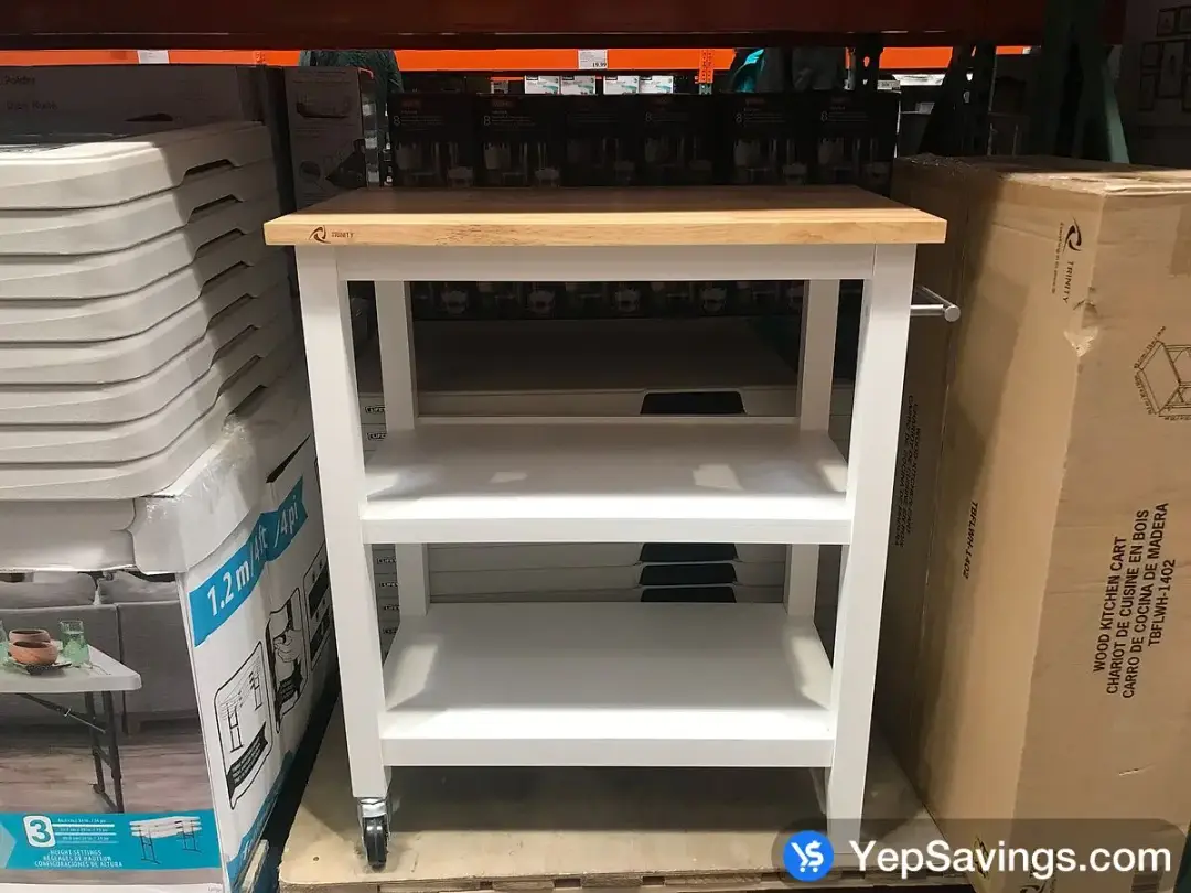 TRINITY 3 - TIERED CART 76cm x 46cm x 89cm - Costco Canada (ITM 1062698)
