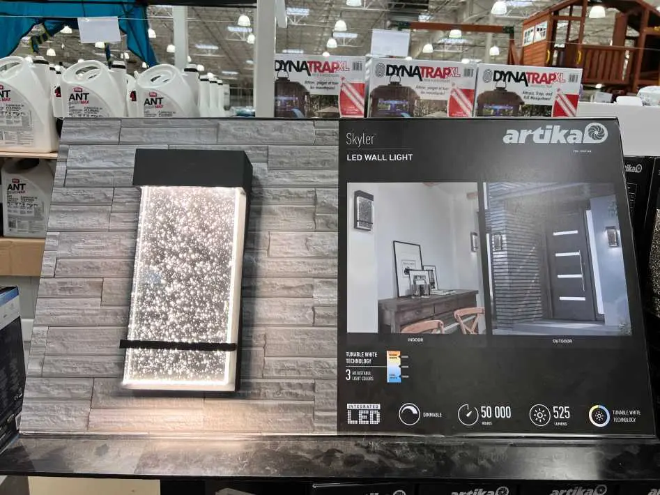 ARTIKA LED WALL LIGHT SKYLER - Costco Canada (ITM 1052348)