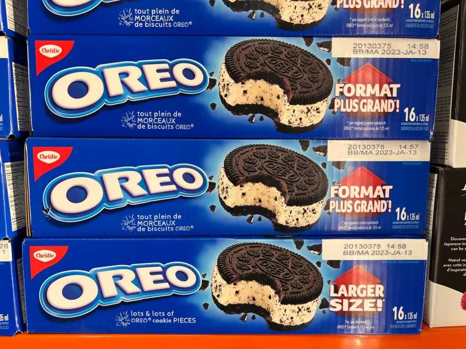 CHRISTIE OREO SANDWICHES 16 X 135 ml - Costco Canada (ITM 1221607)