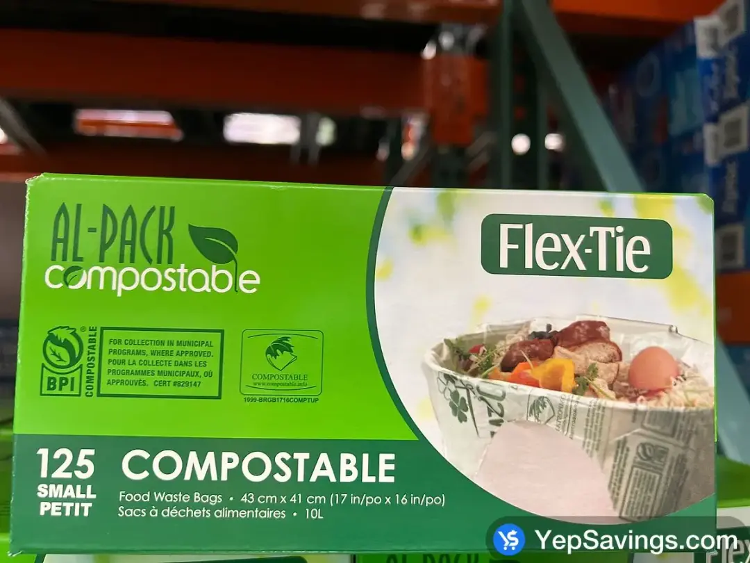 AL - PACK FOOD WASTE BAGS PACK OF 125 - Costco Canada (ITM 1060161)