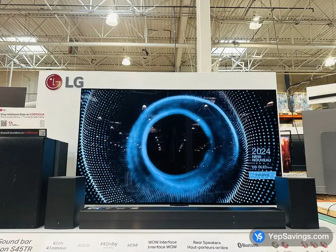 LG S45TR 4.1CH SOUNDBAR - Costco Canada (ITM 9960045)